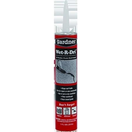 Gardner-Gibson Gardner Gibson 0379-GA 10 oz. Wet-R-Dri Roof Cement 25056037909
